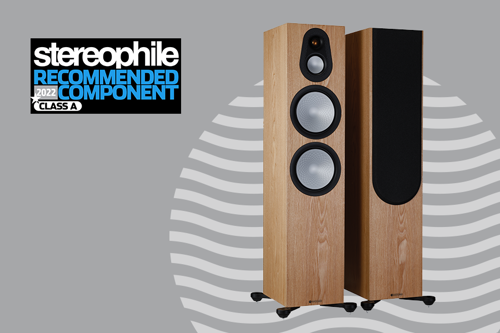 Stereophile Honors Monitor Audio With Recommended Component Awards
